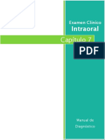 Examen Clínico Intraoral: Región Vestibular y Cavidad Oral