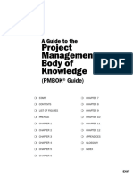 Project Management Body of Knowledge: A Guide To The