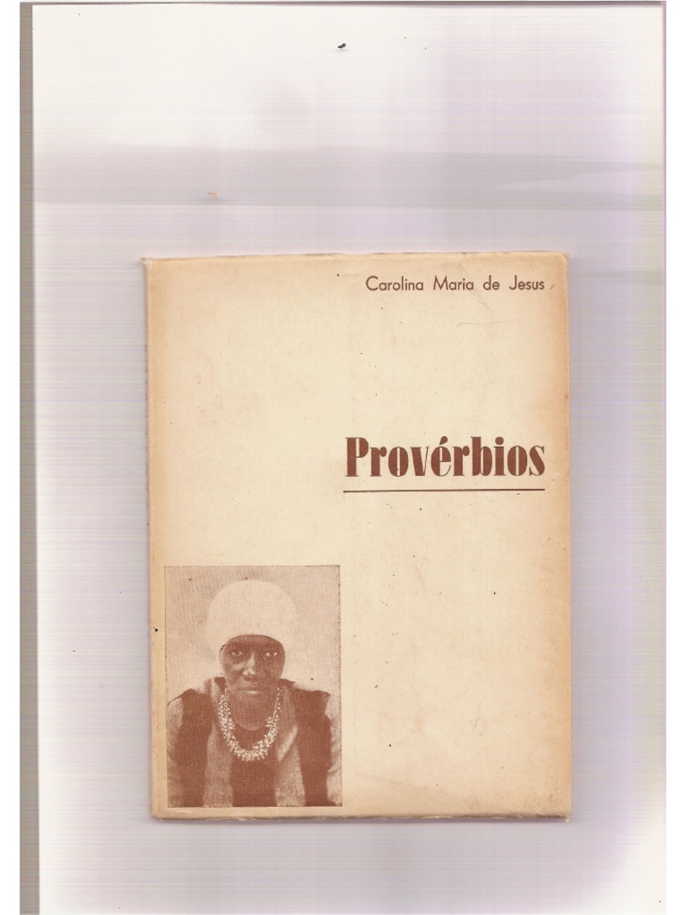 1963 Proverbios Carolina Maria de Jesus..pdf