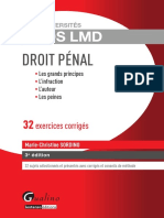 Droit Pénal Exercice Pratique