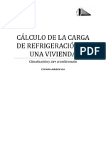 Cálculo de La Carga de Refrigeración de Una Vivienda (72749040v)