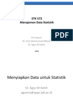 Normalisasi Data Dengan SAS