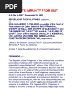 State Immunity from Suit and Garnishment of Public Funds