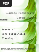 Climate Responsive Urban Design