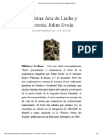 Doctrina Aria de Lucha y Victoria. Julius Evola - Biblioteca Evoliana