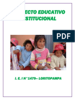 Proyecto educativo institucional PEI Loritopampa