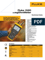 Fluke 1520 - Datasheet 483614 PDF