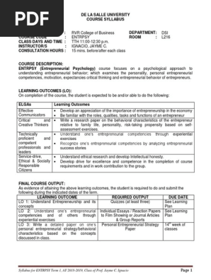 syllabus 