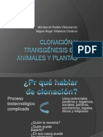 Clonacion y Transgenesis