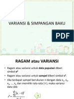 Ukuran Keragaman Data PDF