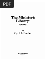 Barber - The Ministers Library PDF