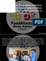 PetroAlianza - Voluntarios de Fundalianza Realizaron Dotación de Insumos y Equipos Médicos para El Consultorio Médico Popular Los Olivos