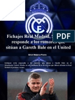 Erick Malpica Flores - Fichajes Real Madrid, Solskjaer Responde A Los Rumores Que Sitúan A Gareth Bale en El United