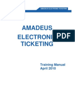 30468833 Amadeus Electronic Ticketing April 2010