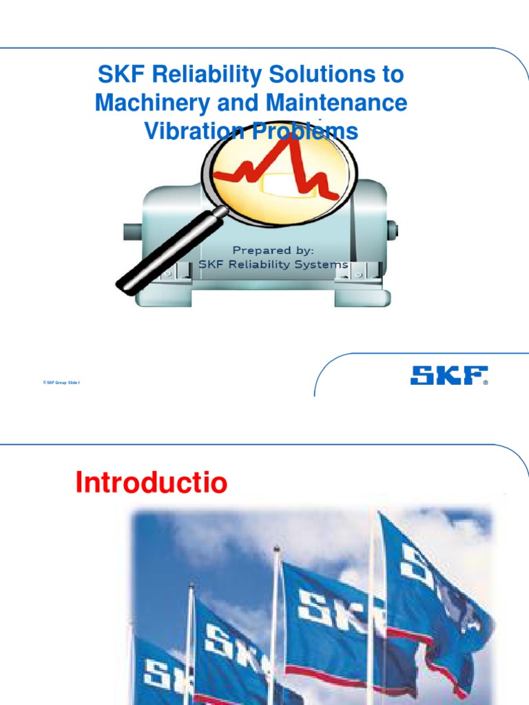 SKF Reliability Solutions To Machinery and Maintenance Vibration ...