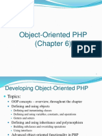 Object-Oriented PHP (Chapter 6)