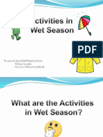 Activities in Dry Season