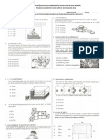 Prueba Diagnóstico 2do 2019 Dos