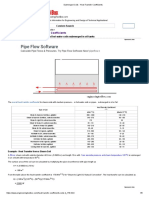 Pipe Flow Software: Submerged Coils - Heat Transfer Coefficients