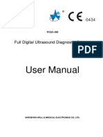 User Manual: Full Digital Ultrasound Diagnostic System