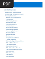 Power Query M Reference