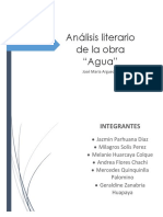 Analisis Literario Del Cuento Agua