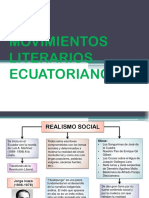 Movimientos Literarios Ecuatorianos