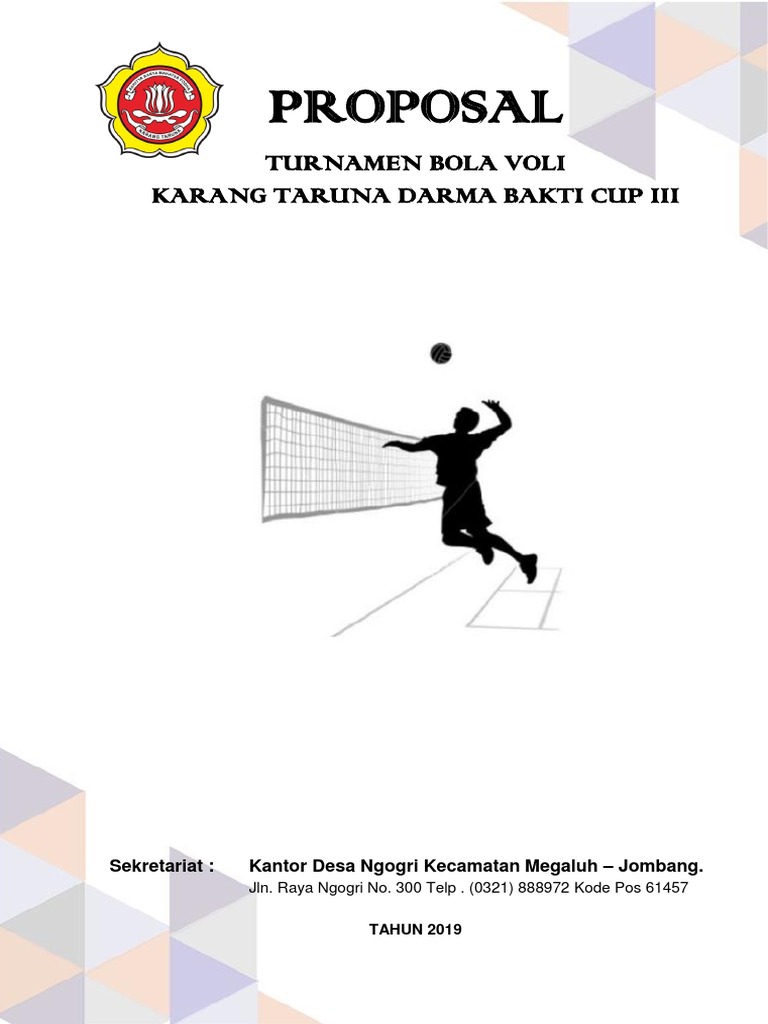 Id Card Panitia Volly Terbaru