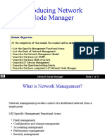 Introducing Network Node Manager: Module Objectives