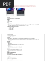 Identifica tu modelo de MacBook Pro | PDF | Mac OS | Apple Inc.