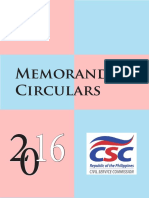 CSC Circular