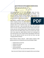 Metode Pekerjaan Optimalisasi Sistem Jaringan Air Bersih