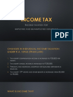 Income Tax - TRAIN