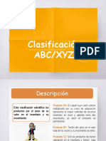 ClasificaciÃ N ABC-XYZ