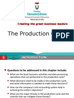 The Production Cycle: Creating The Great Business Leaders