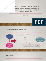 Reflective Judgment Dan Self Efficacy 