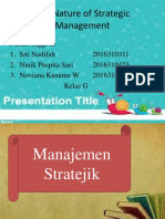 The Nature of Strategic Management I. WH