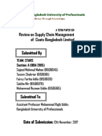 Review On Supply Chain Management of Coats Bangladesh PDF