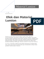 Efek Dan Material Lumion