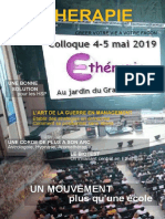 Colloque DEtherapie 2019 Hors Serie