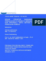 Desain Struktur Bangunan Gedung Perkuliahan Di Surabaya Menggunakan SRPMK Dan Shearwall Serta Metode Pelaksanaan Pekerjaan Pondasi PDF