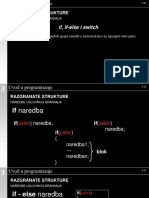 Razgranate Strukture U C - U