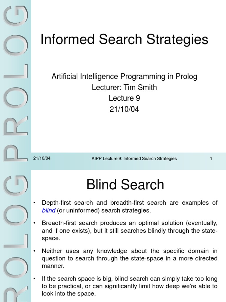 Informed Search Strategies in AI | PDF | Theoretical Computer Science ...