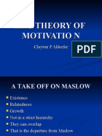Erg Theory of Motivatio N