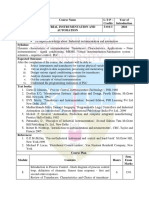 Ee404 Industrial Instrumentation and Automation