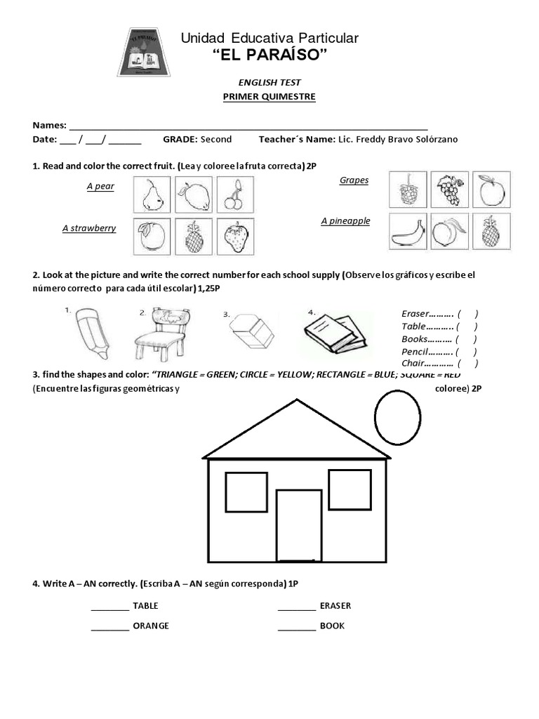 Whats Up Starter Tests 3rd Edition1 Copiado PDF Business