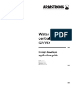 Water Cooled Central Plant (CP/VS) : Design Envelope Application Guide