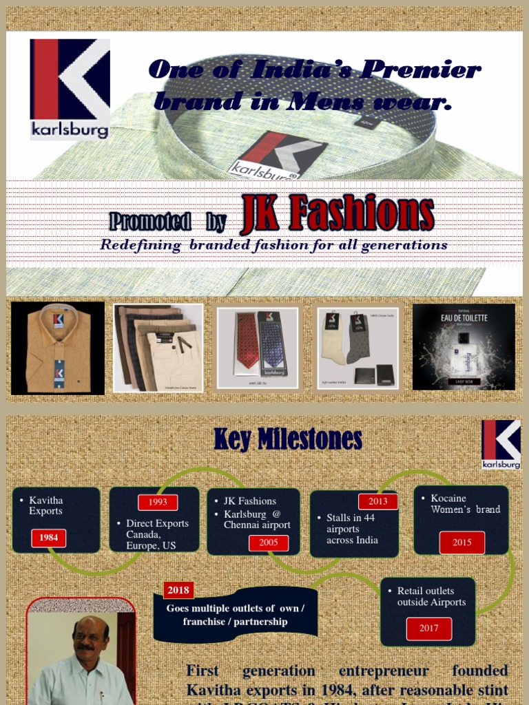 JK Fashions: Growth of Kocaine Brand | PDF | Retail | Brand
