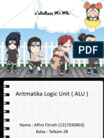 Aritmatika Logic Unit ( ALU )- Alfira Fitriah TT 2B