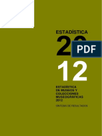 Estadisticas Museos España PDF